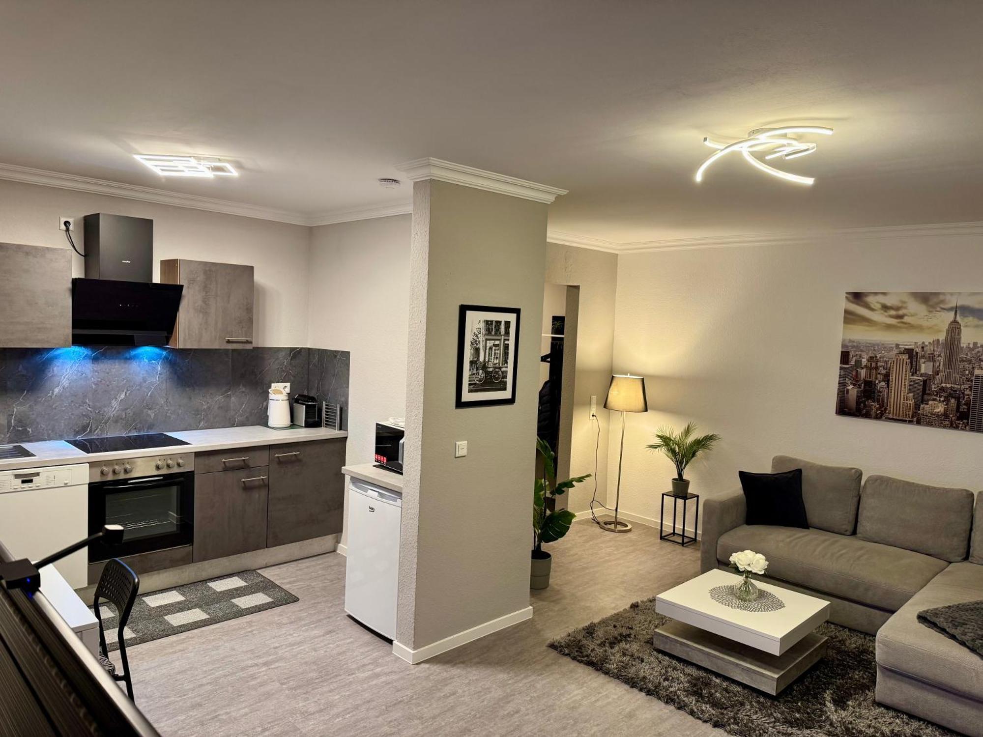 Kurstadt Apt Moderne 2Zkb Balkon-Pkw- Stellplatz Check-In 7-24 H バートナウハイム エクステリア 写真